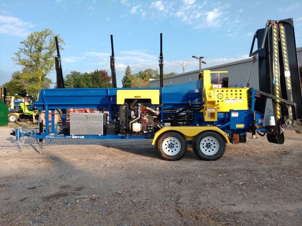 New DYNA 2022 SC-16 Kohler DieselFirewood Processor