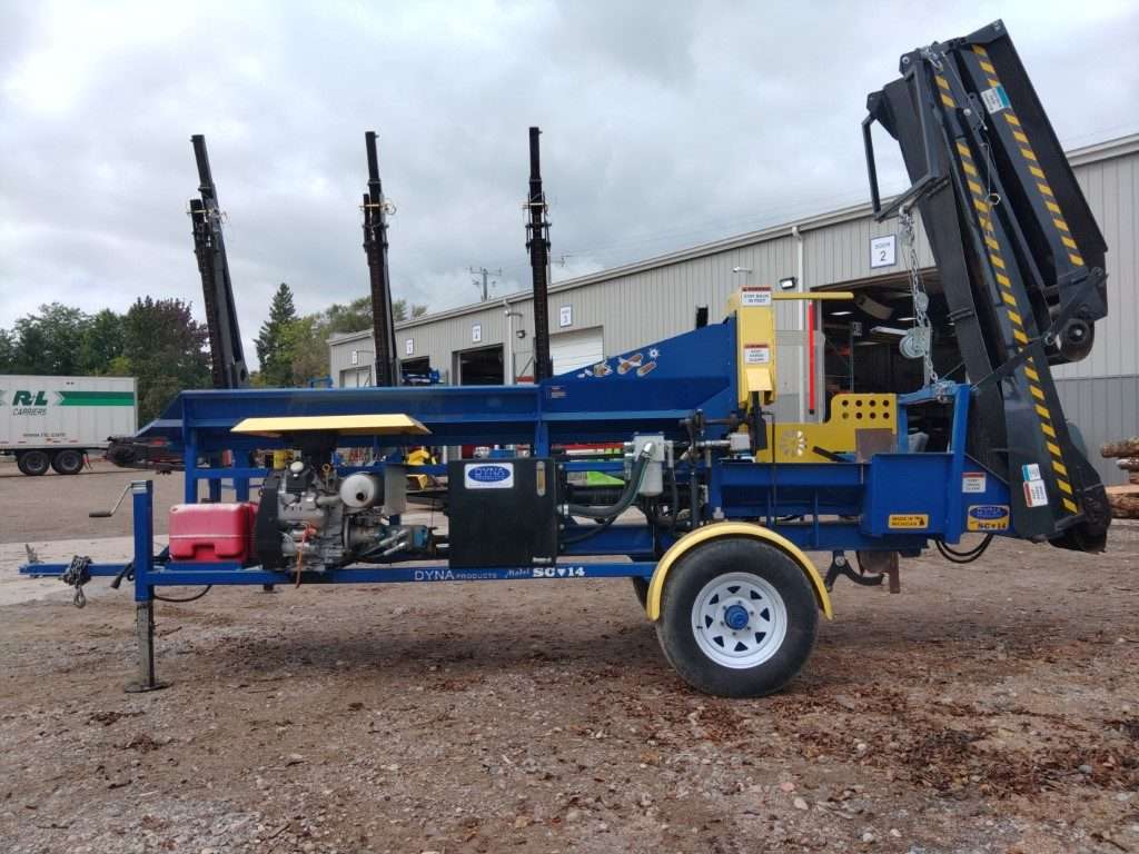 Used DYNA 2018 SC-14 Kohler GasFirewood Processor