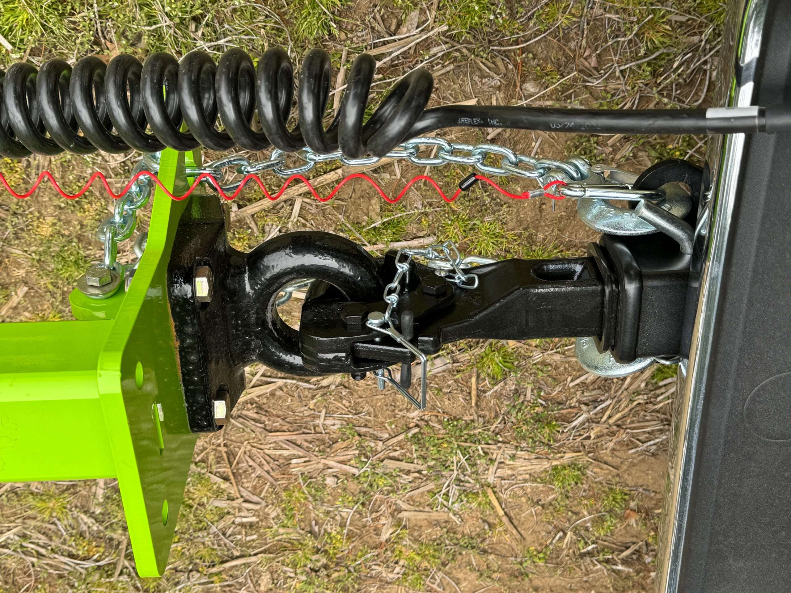 Pintle Hitch- Vortex Wood Chipper